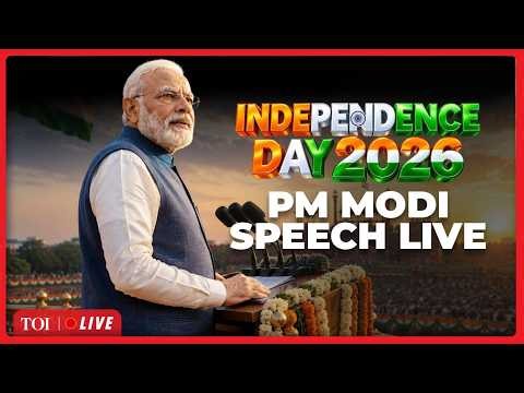 80th Independence Day LIVE | PM Modi Addresses Gen Z Youth From Red Fort | Vande Mataram