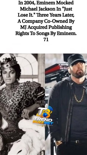 Eminem Mocked Michael Jackson… 3 Years Later, MJ Bought His Music Rights! 👑🎤Description:#shorts
