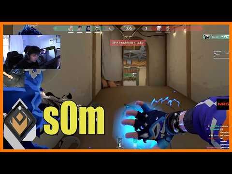 NRG s0m's Yoru Setup is a Work of Art | +ALEKSANDAR! VALORANT RADIANT GAMEPLAY