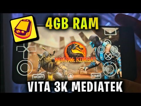 VITA3K OFICIAL NOVA ATUALIZAÇÃO! | RODANDO EM CELULARES FRACOS MEDIATEK! | VITA3K PSVITA