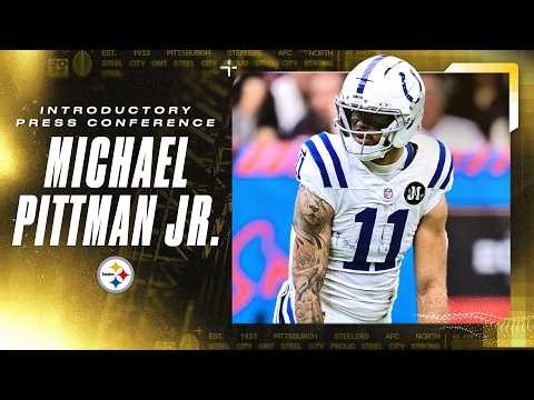 Michael Pittman Jr. Introductory Press Conference | Pittsburgh Steelers
