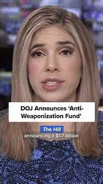 DOJ announces 'Anti-Weaponization Fund' after Trump drops lawsuit against IRS