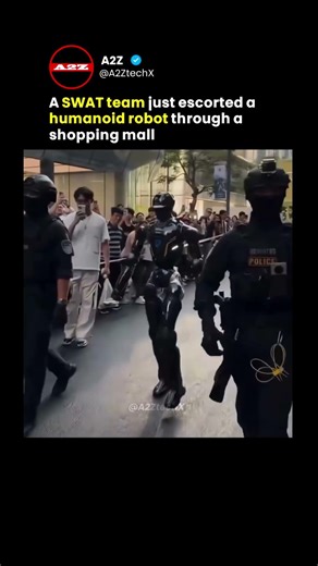 The Day a Humanoid Joined the SWAT Team