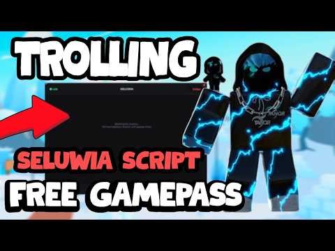 OP FREE GAMEPASS SCRIPT TROLLING! Seluwia Script FREE ROBUX