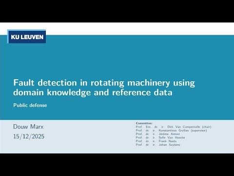 Fault detection in rotating machinery using domain knowledge and reference data