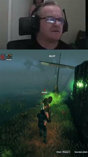 Survival Panic in Valheim! #shorts