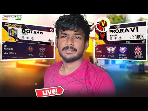 தமிழ் - 🔥100 STREAK NEXT MONTH GRANDMASTER PUSH {DAY - 1}🔥||Garena-FreeFire Max Live #matturavi