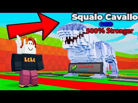 Starting Over as NOOB with 500% GOD in BE a LUCKY BLOCK Roblox