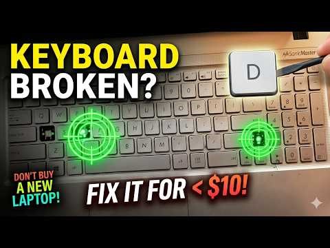 Broken ASUS Keyboard? Don't Buy a New Laptop Yet | how to change laptop keyboard | #keboard
