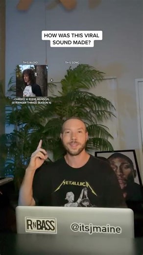 How This Viral Stranger Things Sound Was Made With Eddie Munson #shorts