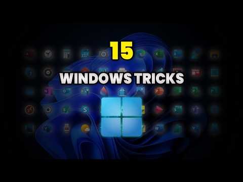 15 WINDOWS TRICKS Most People Don’t Know! (2026)
