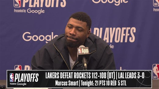 LIVE: Lakers/Rockets Game 3 Postgame Presser | NBA