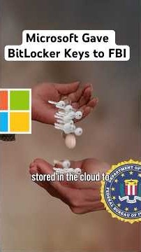 Microsoft Gave BitLocker Keys to FBI