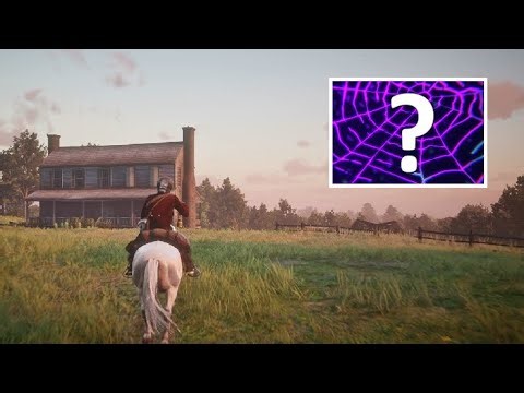 Rockstar's Secret Spiderweb FOUND and Hidden Spider Location in Red Dead Redemption 2!