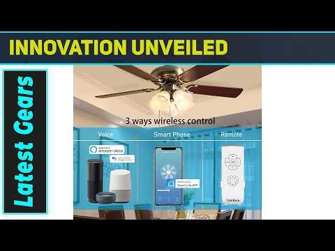 Smart WiFi Ceiling Fan Remote Control Kit – Best Universal Fan Upgrade