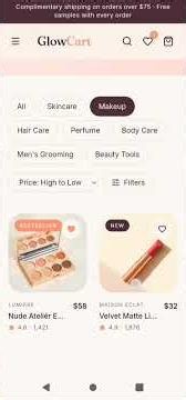 GlowCart Web App