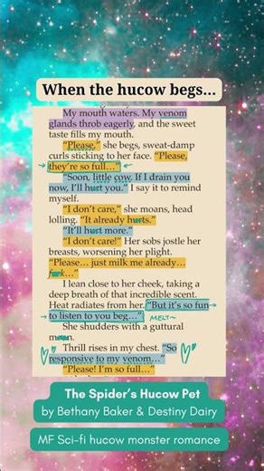 This spider alien loves the taste of desperation ☺️