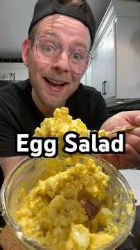 Here’s how to make the best Egg Salad Recipe every time 😁 #eggsalad #egg #salad