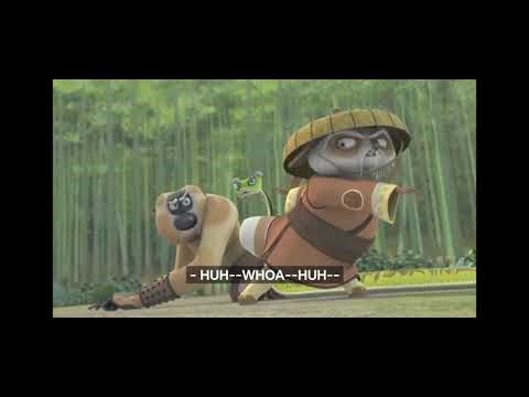 Kung fu panda legends of awesomeness : Po, Shifu and Furious five vs Lin Quay round 1