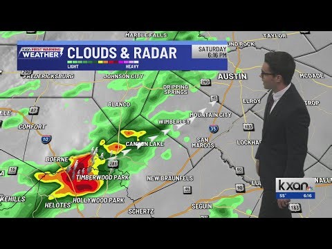 Rounds of showers and thunderstorms tonight, a few storms may be strong | KXAN Weather Forecast (Apr