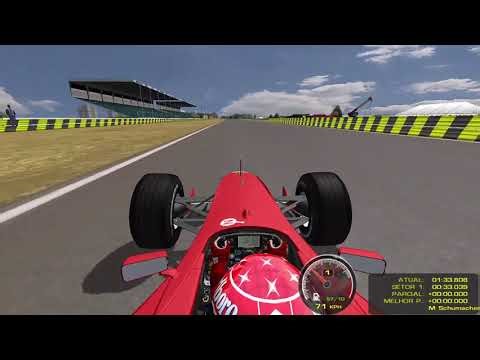 rFactor F1 Classics by A&M/ F1 2000 Schumacher onboard Lap Oscar Gálvez (Buenos Aires)