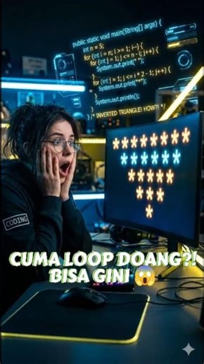 Inverted Triangle Star Pattern in Java ⭐ Easy Beginner Tutorial