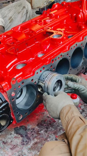 How to Install a Piston Like a Pro #piston #skills #trending #shorts