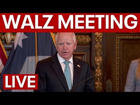 LIVE | Gov. Walz holds briefing after meeting with lawmakers
