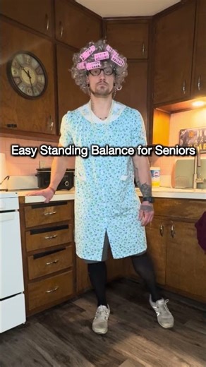 Easy Standing Balance Exercise for Seniors