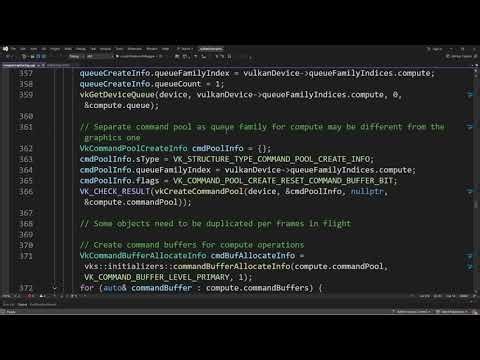 GPU Programming | Compute Ray Tracing 2.1 | Overview | Vulkan API | Computer Graphics Cuda Education