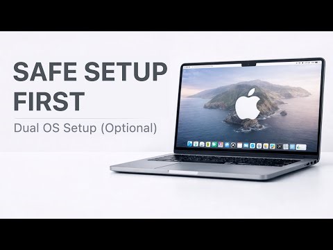MacBook Pro M4 Max Setup from Scratch | Safe macOS Setup + Dual OS (Optional)