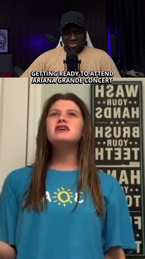Just before ariana grande concert