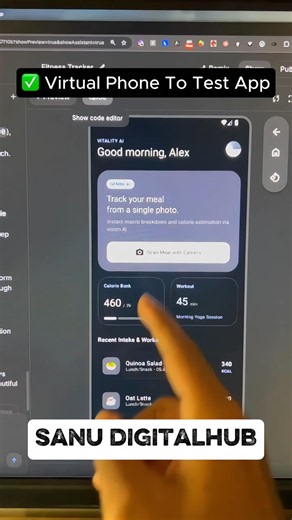Build & Publish Apps Without Coding! 🤯📱 #tech #ai #viralvideo #aitools #india #techshorts