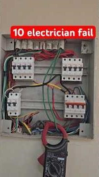 10 electrician fail / Phir Main Gaya Wahan Par fail ya pass #shorts #short @electricsciencetrick