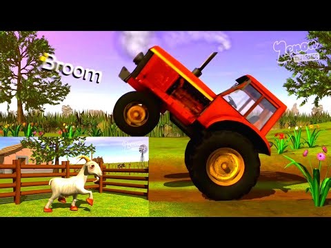 Little Goat 🐐 Tractor Broom🚜 and Chick Cheep 🐥🎶 | Bartolito (Gamavision Style Remix)