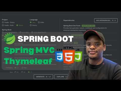 Spring MVC Thymeleaf Styling Front End UI with Codepen Style | Database CRUD | CSS | UIUX [2026]