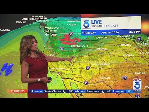 KTLA 5 News 10 p.m Weather Forecast - April 15, 2026