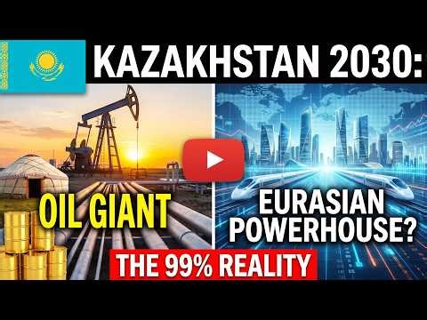 🇰🇿 Kazakhstan 2030: From Oil Giant to Eurasian Powerhouse? | The 99% Reality