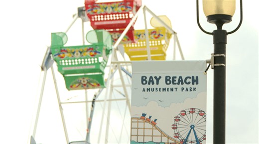 Bay Beach Amusement Park closes again due to heat and smoke