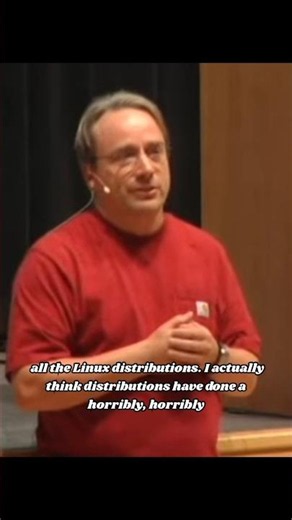Linus Torvalds Exposes Linux Distributions #shorts #linux #coding #knowledge