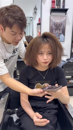 korean hair transformation 13 #shorts #trending #explore #tutorial #hairstyle #haircolor