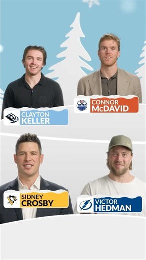 Happy Holidays from the NHL stars 🎉🎁