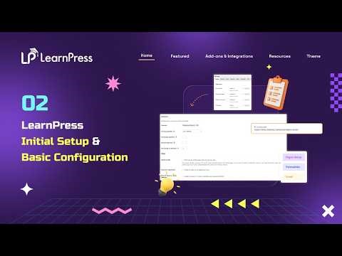 LearnPress Initial Setup & Basic Configuration
