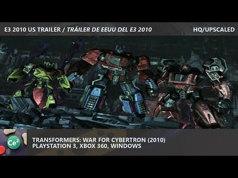 Transformers: War for Cybertron | PS3/X360/PC | 2010 | Video Game E3 2010 US Trailer | HQ/Upscaled
