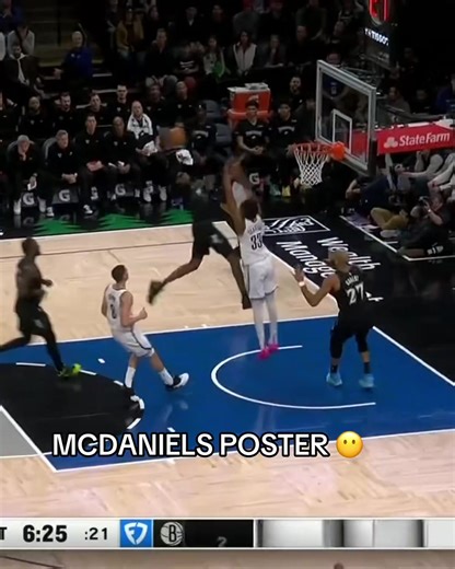 THAT'S #TOUGH, #JADENMCDANIELS #NBA #dunk #basketball | jaden mcdaniels