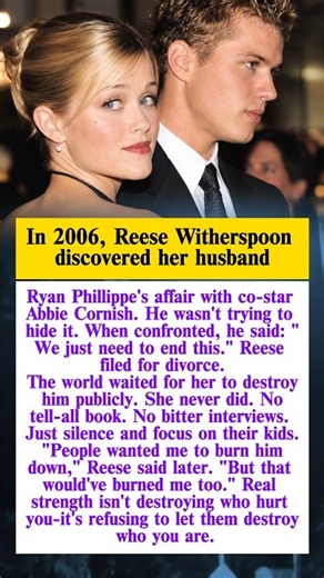 The True Meaning of Strength: Reese Witherspoon's Response to Heartbreak