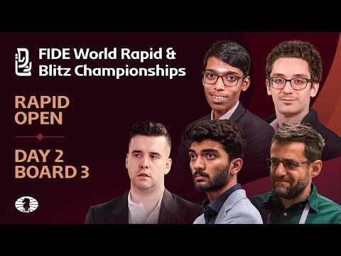 Board 3 | Day 2 | Open | FIDE World Rapid Championship 2025