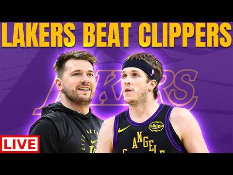 🔴 LIVE - LAKERS BEAT CLIPPERS