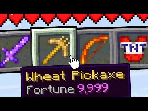 Minecraft, but Anything Can Be a Tool…