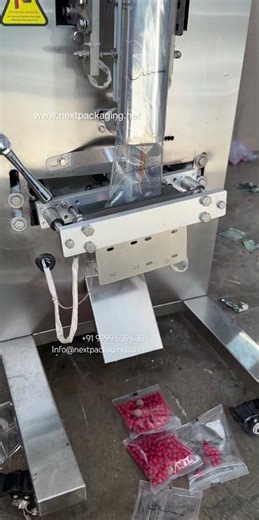 Automatic Mukhwas Mouth Freshener Pouch Packing Machine | Cross Sealing | High Speed Packaging